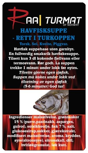 Havfisk Hvit (salt.vann) Torsk, Sei, Kveite, Piggvar. Boks ...